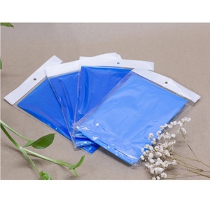 Marca privada, ropa impermeable para una sola persona, precio al por mayor, impermeable para bicicleta, capa de lluvia, Poncho, 130cm, impermeables de plástico PE - Product Image 3