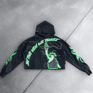 Ensemble haut court à manches courtes et pantalon de jogging long en coton pur pour femmes, design personnalisé, vente en gros, pour l'hiver - Product Image 3