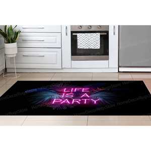 Printed <b>Rug</b>: Gift For The Home <b>Rugs</b> Modern Tropical Vibes Bath <b>Rug</b>,Luxury Velvet <b>Rug</b> - Product Image 3