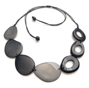 Nueva colección, collar de cuentas de resina, estilo Vintage moderno, chapado Natural para compromiso de boda, fiestas de Navidad, ropa de oficina - Product Image 4