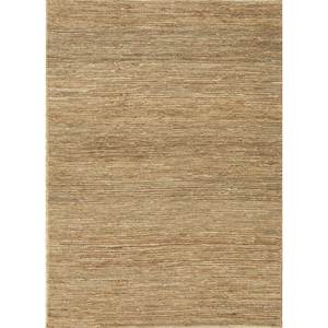 Alfombras de Yute y Cáñamo Anudadas a Mano Hula, Color Beige y Marrón Sólido para el Hogar-Px-01 - Product Image 1