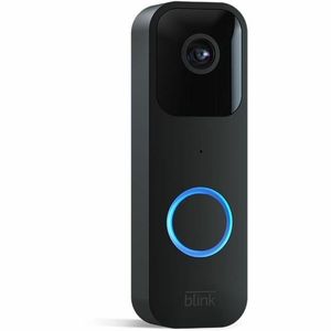 Videoportero Inteligente Blink para Seguridad en el Hogar, Color Negro, con Intercomunicador, Visión Nocturna y Resistencia al Agua para Uso en Exteriores - Product Image 1