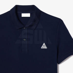 Polo T-shirt de qualité supérieure 100% coton respirant avec impression personnalisée de votre logo de marque OEM - Product Image 5