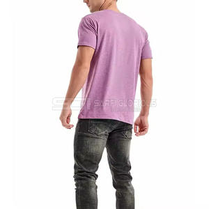 T-shirt super lourd à épaules tombantes en coton anti-rides pour hommes à prix abordable - Product Image 2