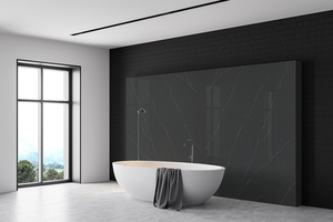 Encimeras de Cuarzo Artificial para Baño y Cocina Modernas Personalizadas, Resistentes al Fuego, Ecológicas, Estilo Carrara Calacata para Hotel - Product Image 1