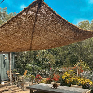 Filet en fibre de coco biologique sur mesure - Protection solaire de qualité commerciale pour les lieux en plein air - Product Image 2