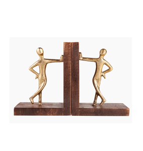 Sujetalibros hechos a mano de tamaño y forma personalizados para uso en la biblioteca escolar con productos de aluminio fundido de la más alta calidad - Product Image 5