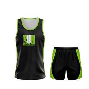 Uniformes de atletismo superventas % poliéster diseño personalizado transpirable con color gris para equipos logotipo incluido - Product Image 4