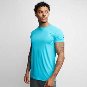 T-shirts de gym pour hommes vêtements de sport élégants logo personnalisé séchage rapide OEM ODM fournisseur direct de l'usine vente en gros confortable - Product Image 5