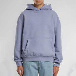 Sweat à capuche surdimensionné élégant et de haute qualité pour hommes 100% coton à séchage rapide avec broderie de logo personnalisée et impression numérique - Product Image 4