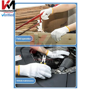 Guantes de Trabajo de Cuero Vacuno de Primera Calidad, Resistentes, para Soldadura, Caza, Conducción, Granja, Jardinería, Protección, Duraderos, para Conducir Camiones - Product Image 3