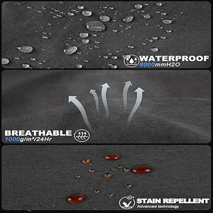 แจ็กเก็ตมีซิปกันลมกันหนาวสำหรับผู้ชายผ้าเดนิมกันลมให้ความอบอุ่นสำหรับเดินป่าสินค้ามาใหม่แห้งเร็ว - Product Image 5