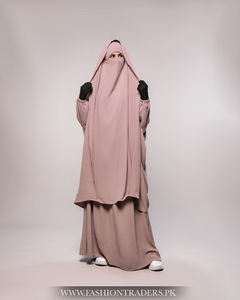 Jilbab modesto de gama alta al por mayor para mujeres musulmanas tela de poliéster suave de primera calidad MOQ bajo lo último para oraciones diarias Ramadán - Product Image 3