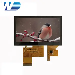 WD LCD solution provider 4.3 inch 480x272 RGB/MCU/MIPI interface TN screen TFT lcd display module