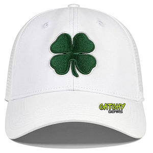 หมวกกีฬาเบสบอลผ้าอ๊อกซ์ฟอร์ดมี5แผงหมวกตาข่ายทรักเกอร์พิมพ์โลโก้ตามสั่ง - Product Image 3