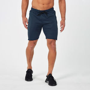 Short de gymnastique en coton éponge française pour hommes, vente en gros de shorts de sport décontractés en jersey, shorts de survêtement pour hommes - Product Image 2