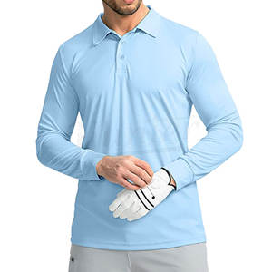 Polo de golf para hombre de Etiqueta Privada, logotipo personalizado que absorbe la humedad, fabricante directo de fábrica OEM - Product Image 4