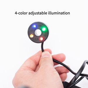 Fontaine de table Mini cascade d'intérieur 4 niveaux relaxante <span class=keywords><strong>avec</strong></span> lumières colorées et boules à bulles - Product Image 3