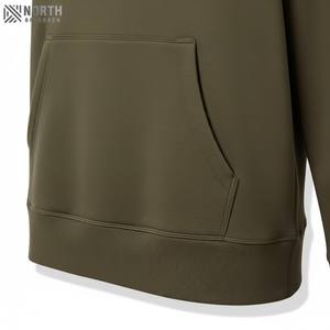 Sudaderas con capucha personalizadas Unisex Screen Print Designer Bordado Streetwear Plain Men Pullover Sudaderas con capucha personalizadas para hombres Sudaderas con capucha con logotipo personalizado - Product Image 4