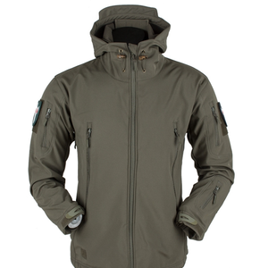 Ropa al aire libre Esquí Chaqueta Softshell para hombre Ropa cortavientos personalizada Negro Casual Verde Liso Impermeable Rojo Naranja Personalizar Azul - Product Image 4