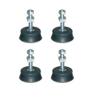 4 Pièces Pieds en Caoutchouc Anti-Vibration Durables pour Unités de Climatisation Extérieures Domestiques - Pièces de Climatisation - Product Image 1