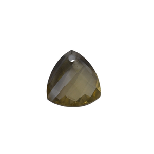 Briolette Faceted Amethyst Trillion Bezel Gemstone <b>Connectors</b> and Gemstone Charms - Product Image 5