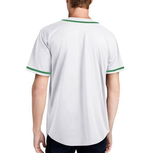 เสื้อเบสบอลกระดุมเต็มแบบกำหนดเองเสื้อกีฬาระบายอากาศได้ดีเสื้อเบสบอลพิมพ์ซับลิเมชัน - Product Image 2