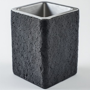 Portacepillos de Dientes de Metal Duradero para Uso Diario, Diseño Ecológico con Gran Resistencia, Bordes Lisos e Higiene Conveniente - Product Image 1