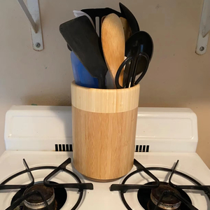 Porte-ustensiles de cuisine en stratifié de bambou Vaisselle Ustensiles de cuisine Produits en stratifié de bambou vietnamien Vente en gros - Product Image 3