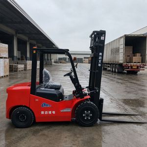 รถยกไฟฟ้า 4 ล้อ แบตเตอรี่ลิเธียมและกรด  รับน้ำหนัก 1000กก.-5000กก. พร้อมระบบเลื่อนข้างและยกฟรี ยกได้สูง 3-6 เมตร กำลังลดราคา - Product Image 2