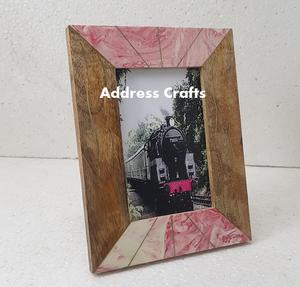 Latest 2026 Christmas Decor Resin Inlay <b>Photo</b> <b>Frame</b> Top Design Wall Decor Wooden Picture <b>Frame</b> Wall Art <b>Photo</b> <b>Frame</b> - Product Image 5