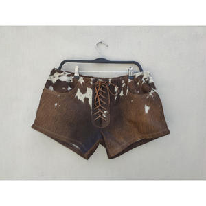 Pantalones Cortos de Satén para Hombre con Estampado Animal, Logotipo Personalizado Bordado, Ajuste Holgado, Decoración con Botones de Alta Calidad, Transpirables, Nuevo Diseño - Product Image 1