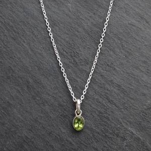 Trendy New Products 925 Sterling <b>Silver</b> and Peridot Faceted Gemstone Pendant Uneven Shape <b>Charm</b> Pendant Wholesale Jewellery - Product Image 1