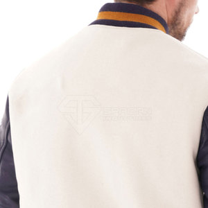 New Design Solid Color Men <b>Letterman</b> <b>Jacket</b> Streetwear Warm Clothing <b>Letterman</b> <b>Jacket</b> For Men - Product Image 5