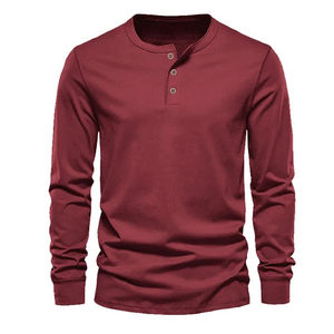 เสื้อคอปกมีกระดุมแขนเต็มสำหรับผู้ชายเสื้อคอปกแบบติดกระดุมออกแบบได้ตามต้องการ - Product Image 1