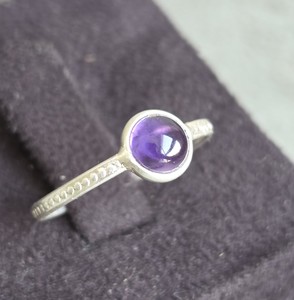 Chic 925 Sterling <b>Silver</b> <b>Amethyst</b> Cocktail <b>Ring</b> for Everyday Jewelry Wear Premium Quality Fine Craftsmanship - Product Image 3