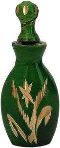 Estuche Vintage de Latón para Surmadani Islámico, Fabricante de Estuches para Delineador de Ojos y Kajal para Mujer, con Espejo - Product Image 3