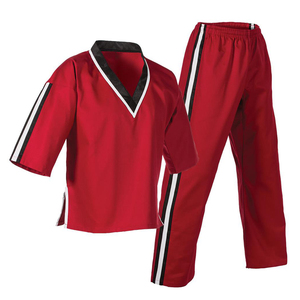Uniforme de Karate con cinturón Logotipo personalizado Precio de fábrica Ropa deportiva de artes marciales Traje de Karate de alta calidad aprobado - Product Image 4