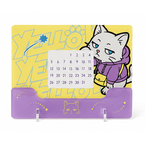 Acrylic Desk <b>Calendar</b> for Office Display and Promotion - Product Image 1