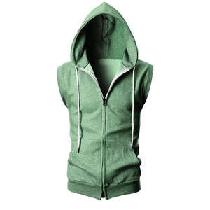 Sudadera sin Mangas de Felpa de Alta Calidad al por Mayor, 100% Algodón, 300 g/m², con Colores Personalizados, Unisex - Product Image 1