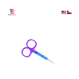 Ciseaux de coupe de cuticules manucure ciseaux à ongles 3.5 "coupe de peau sèche ongles coupe orteil ciseaux à ongles beauté CareTools - Product Image 4