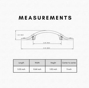 Tirador de cajón de metal de calidad estándar para el hogar, cocina, muebles de oficina, herrajes, puerta, cajón, armario, tirador de armario - Product Image 3