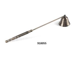 Abatidor de velas de latón macizo con acabado dorado - Product Image 5