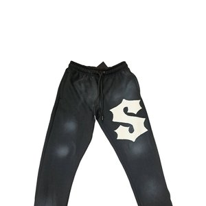 Survêtements personnalisés pour adultes en coton polaire de haute qualité Costume lourd Vêtements de rue écologiques Survêtement vintage - Product Image 6