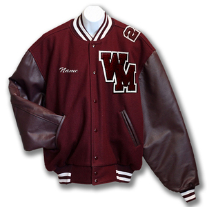 OEM Best Men's College Baseball Jacket Custom 100% Cotton Bordado Logos Winter American Baseball Letterman Teams USA Sports - Product Image 5