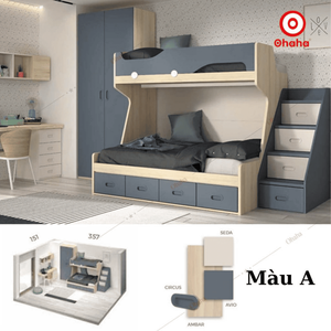 Cama Literá Inteligente Moderna Premium Ohaha - GTHD024 - Product Image 2