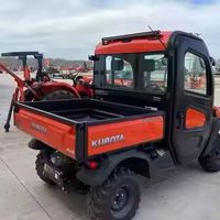 Véhicule utilitaire agricole Kubota UTV de qualité, 4x4, EEC, essence, diesel, 4 temps, blocage de différentiel, tracteur routier, buggy pour l'agriculture