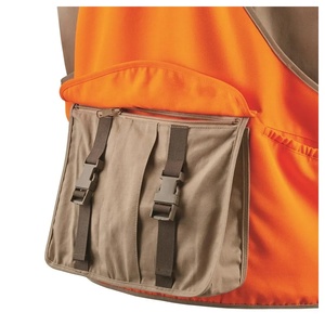 Pro Trap Hunting Shooting mejora el Chaleco de cuero de gamuza transpirable hombreras cartucho de arcilla uniforme táctico camuflaje - Product Image 5