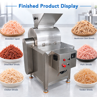 Machine automatique de déchiquetage de viande en acier inoxydable, machine de transformation de la viande de poulet, de canard et de bœuf pour l'industrie alimentaire