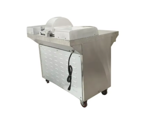 เครื่องบดสับอาหารสแตนเลสเชิงพาณิชย์แบบใช้พลังงานแสงอาทิตย์/ไฟฟ้า 110V รุ่นใหม่ ความจุ 24LC เครื่องตัดเนื้ออุตสาหกรรม 2 ระดับความเร็ว - Product Image 1